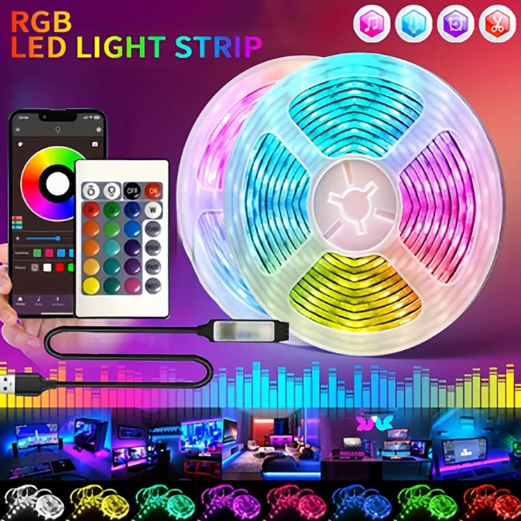 أين هي مزايا إضاءة شريط ضوء LED؟